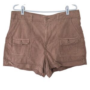 American Eagle Outfitters Tan Highest Rise 90s Boyfriend Short Size 14